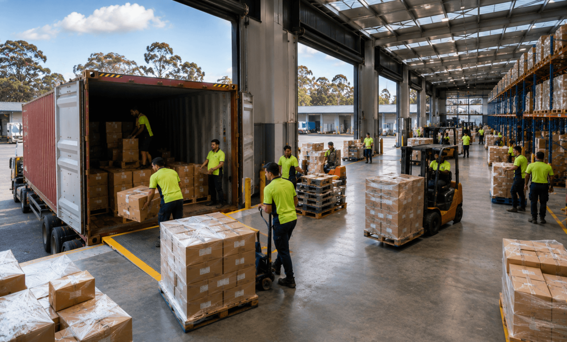 Shipping Container Unloading: What Brisbane Warehouses Need to Get Right